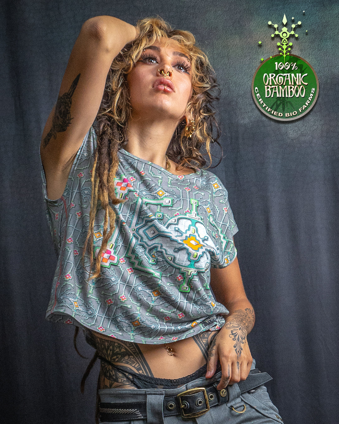 Woman T-Shirt Surfer / Bio Farms Bamboo - HUIRRRIKA
